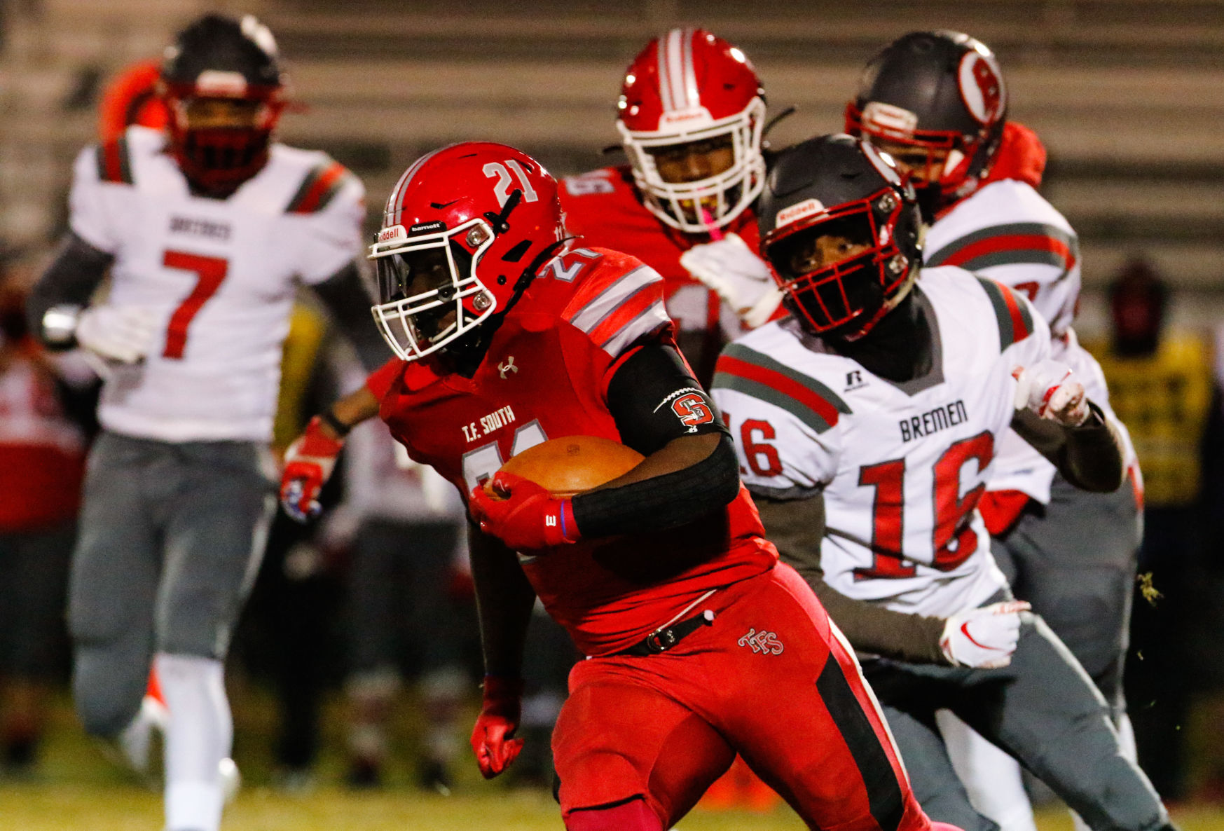 Bremen at TF South football